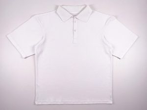 23夏季新250克全棉透气布白色T恤宽松短袖翻领Polo衫商务男士上衣