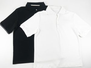 240克重磅双面珠地23夏季短袖经典黑白色休闲商务短袖Polo衫男士 - 图片 6